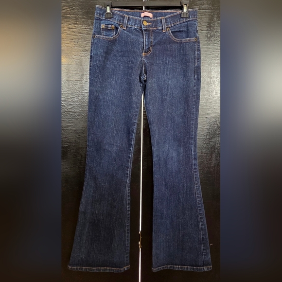 Forever 21 Denim - Vintage Forever 21 XXI Y2K Low Rise Flare Jeans Dark Wash Juniors 5